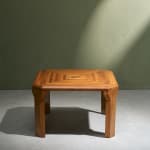 Circular Art Deco Serving Trolley in Walnut, Europe, 1930s