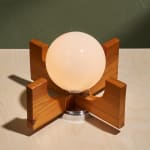 Circular Art Deco Serving Trolley in Walnut, Europe, 1930s