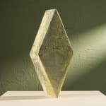 Eunsol Kim, 'Condensation' Series C1, Glazed Ceramic Sculpture in Green, The Netherlands, 2025