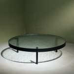 Circular Art Deco Serving Trolley in Walnut, Europe, 1930s