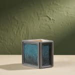 Eunsol Kim, 'Condensation' Series C1, Glazed Ceramic Sculpture in Green, The Netherlands, 2025