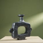 Willem van Hooff, Tiny Core Vessel, Glazed Earthenware, The Netherlands, 2020s