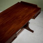 Circular Art Deco Serving Trolley in Walnut, Europe, 1930s