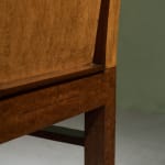 Circular Art Deco Serving Trolley in Walnut, Europe, 1930s