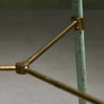 Circular Art Deco Serving Trolley in Walnut, Europe, 1930s