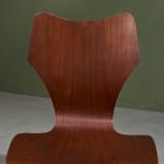 Circular Art Deco Serving Trolley in Walnut, Europe, 1930s