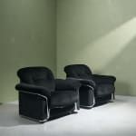 Gastone Rinaldi, Swivel Desk Chair in Cognac Coloured Upholstery, for RIMA, Italy, 1950's