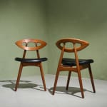Gastone Rinaldi, Swivel Desk Chair in Cognac Coloured Upholstery, for RIMA, Italy, 1950's