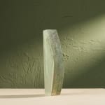 Eunsol Kim, 'Condensation' Series C1, Glazed Ceramic Sculpture in Green, The Netherlands, 2025