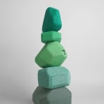 劉正堃 Abei LIU, 紫色呢喃石悄悄守護著 Whisperocks: Purple , 2025