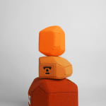 劉正堃 Abei LIU, 紫色呢喃石悄悄守護著 Whisperocks: Purple , 2025