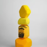 劉正堃 Abei LIU, 紫色呢喃石悄悄守護著 Whisperocks: Purple , 2025