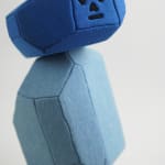 劉正堃 Abei LIU, 紫色呢喃石悄悄守護著 Whisperocks: Purple , 2025