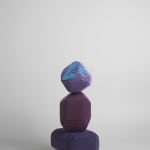 劉正堃 Abei LIU, 紫色呢喃石悄悄守護著 Whisperocks: Purple , 2025