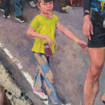 刘小东 LIU Xiaodong, 日巡 Daytime Patrol, 2024