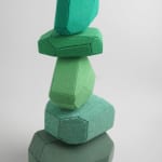 劉正堃 Abei LIU, 紫色呢喃石悄悄守護著 Whisperocks: Purple , 2025