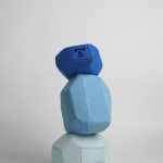 劉正堃 Abei LIU, 紫色呢喃石悄悄守護著 Whisperocks: Purple , 2025