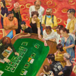 刘小东 LIU Xiaodong, 圆桌 Round Tables, 2023