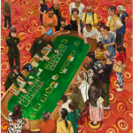 刘小东 LIU Xiaodong, 圆桌 Round Tables, 2023