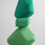 劉正堃 Abei LIU, 紫色呢喃石悄悄守護著 Whisperocks: Purple , 2025