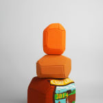 劉正堃 Abei LIU, 紫色呢喃石悄悄守護著 Whisperocks: Purple , 2025