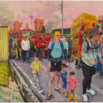 刘小东 LIU Xiaodong, 日巡 Daytime Patrol, 2024