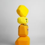 劉正堃 Abei LIU, 紫色呢喃石悄悄守護著 Whisperocks: Purple , 2025