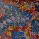 Gabriella Possum Nungurrayi, Grandmother's Country , 2022