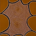 George Wallaby, Lirrejapal (Frog) Dreaming, 1998