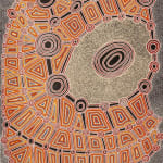 Valerie Napanangka Marshall, Pikilyi Jukurrpa (Vaughan Springs Dreaming), 2023