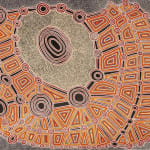 Valerie Napanangka Marshall, Pikilyi Jukurrpa (Vaughan Springs Dreaming), 2023