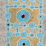 Valerie Napanangka Marshall, Pikilyi Jukurrpa (Vaughan Springs Dreaming), 2023