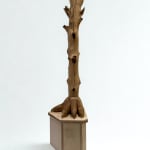 Prabhakar Pachpute, Museum Menageries 44 (The fossil reptile), 2025