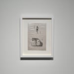 Carl Beam, Thin Red Line A to Z, c. 1990-1995
