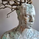 Sharon Griffin, Faun with Yellow & Black, 2024