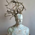 Sharon Griffin, Faun with Yellow & Black, 2024