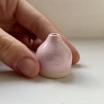 miniature light pink vase