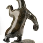 GEORGE TATANNIQ (1910-1991), QAMANI’TUAQ (BAKER LAKE), Man Pondering with a Pipe, c. 1980