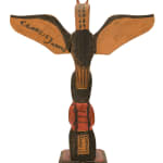 JOSEPHIE ACULIAK (1910-1968) INUKJUAK (PORT HARRISON), Curled Hare, Scenting Danger, 1960