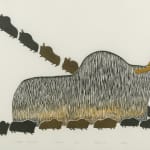 SIMON TOOKOOME (1934-2010) QAMANI’TUAQ (BAKER LAKE), Qadruhuaq, The Mysterious Helper, 1972 #24
