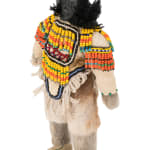 UNIDENTIFIED NUU-CHAH-NULTH ARTISTS, Two Miniature Baskets and a Miniature Rain Hat, 1990s