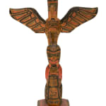 JOSEPHIE ACULIAK (1910-1968) INUKJUAK (PORT HARRISON), Curled Hare, Scenting Danger, 1960