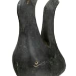 UNIDENTIFIED NUU-CHAH-NULTH ARTIST, Two Model Totem Poles, c. 1930s / 1940s