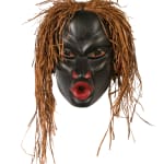 RANDY STIGLITZ (1956-) COAST SALISH / CREE, VANCOUVER, B.C., Dzunuḵ̓wa (Wild Woman)