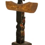 JOSEPHIE ACULIAK (1910-1968) INUKJUAK (PORT HARRISON), Curled Hare, Scenting Danger, 1960