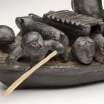 UNIDENTIFIED ARTIST, POSSIBLY IGLOOLIK, Reclining Sea Goddess, mid 1960s