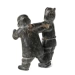 JULIE EUGENE SHOR (1936-2019), CUP’IG, NUNIVAK ISLAND, ALASKA, Puffin Basket, 1992