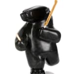 PALAYA QIATSUK (1965-) KINNGAIT (CAPE DORSET), Drum Dancing Bear, 2001