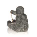 UNIDENTIFIED NUU-CHAH-NULTH ARTISTS, Two Miniature Baskets and a Miniature Rain Hat, 1990s