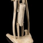 LUKE ANOWTALIK (1932-2006) ARVIAT (ESKIMO POINT), Swinging Acrobat, c. 1985